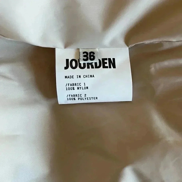 JOURDEN Beige Tie Dye Fringe Flapper Midi Sleeveless Dress Size 4 - Picture 14 of 16